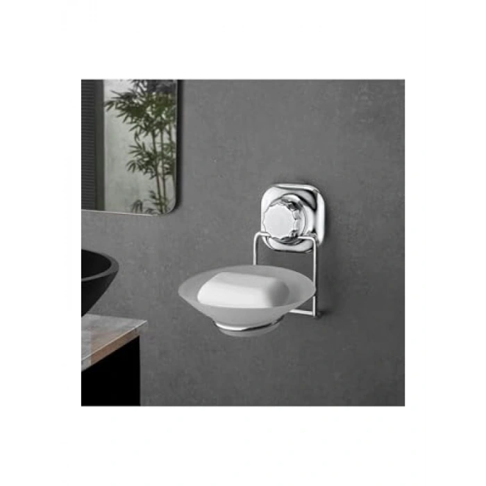 Vakumlu Krom Katı Sabunluk Düzenleyici