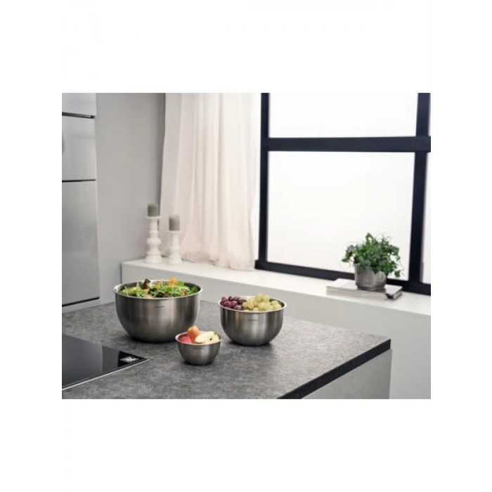 Vakumlu Saklama Kabı - 24 cm Paslanmaz Çelik