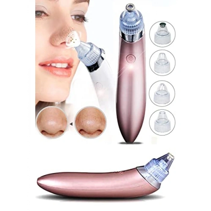 Vakumlu Siyah Nokta Cilt Temizleme Aleti - 4 Başlıklı