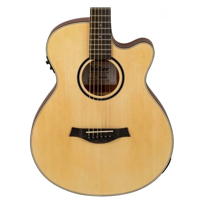 Valler AGX300 Thinbody Ince Kasa Ladin Ağacı Elektro Akustik Gitar