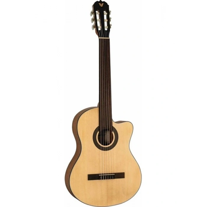 Valler VG250CPDS Perdesiz Klasik Gitar ( Pena ve Taşıma Kılıfı )