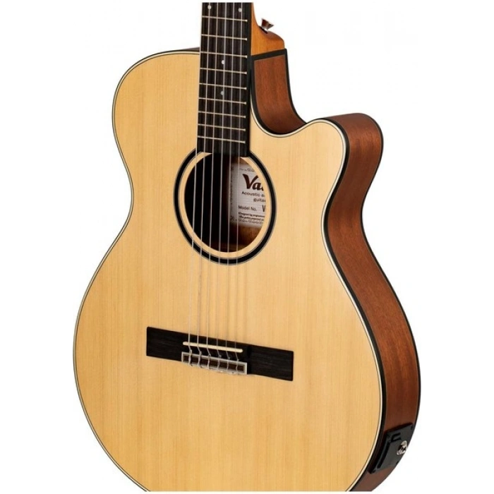 Valler VGX300 Thinbody Ince Kasa Elektro Klasik Gitar