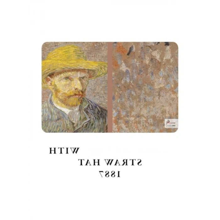 Van Gogh Temalı 4lü Çizgisiz Defter Seti, Esnek Kapak