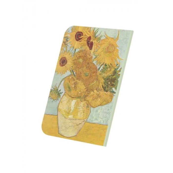 Van Goghun Günebakanları ile A4 Çizgisiz Defter