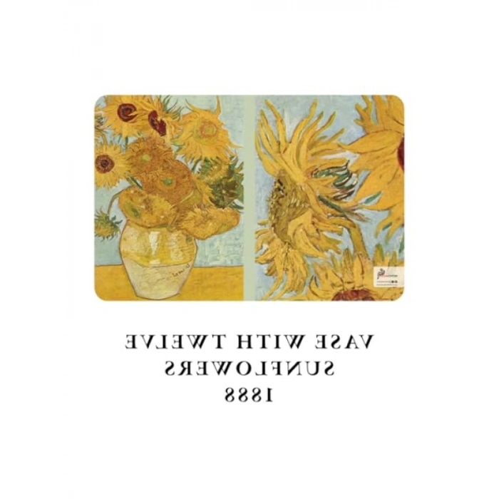 Van Goghun Günebakanları ile A4 Çizgisiz Defter