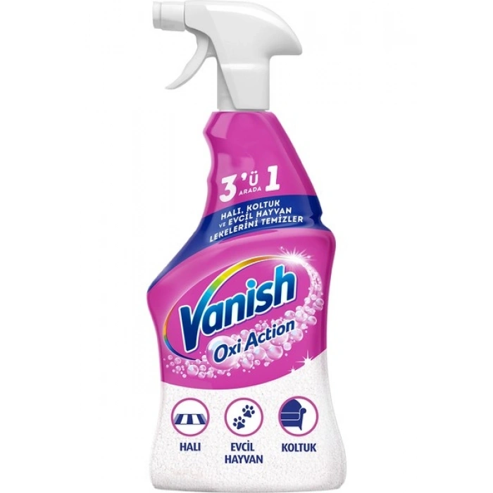 Vanish Oxi Action Halı, Koltuk Ve Evcil Hayvan Leke Çıkarıcı Sprey 500 ml
