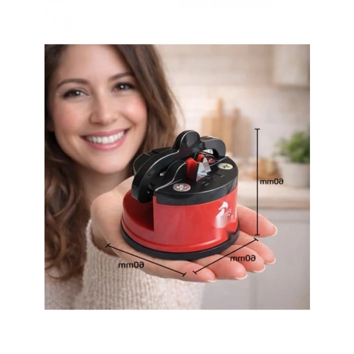 Vantuzlu Bıçak Bileyici - Tungsten Carbide ile Keskinleştirme