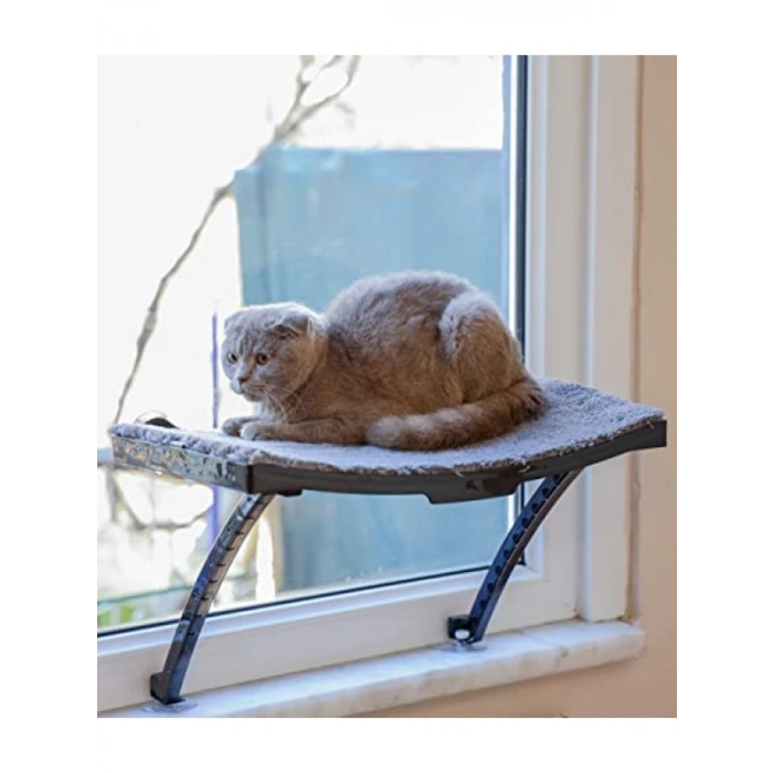 Vantuzlu Cam ve Duvar İçin Kedi Yatağı