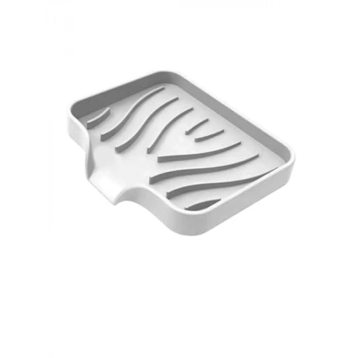 Vantuzlu Esnek Silikon Mutfak ve Banyo Sabunluğu, Su Giderli