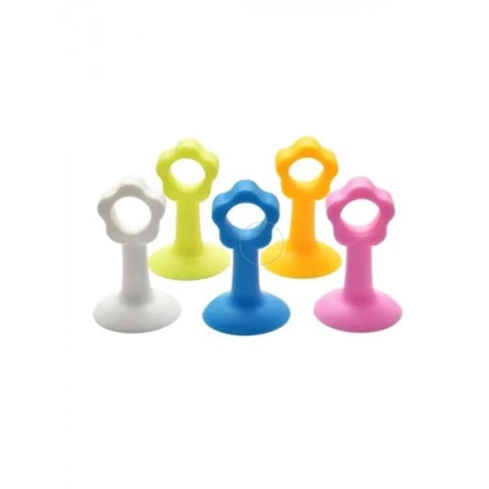 Vantuzlu Geçmeli Kapı Kolu Stoper Seti (4lü)