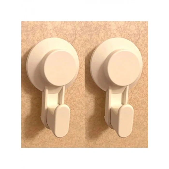 Vantuzlu Kanca, Beyaz (2li Paket)