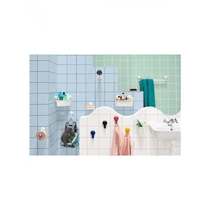 Vantuzlu Kanca, Beyaz (2li Paket)