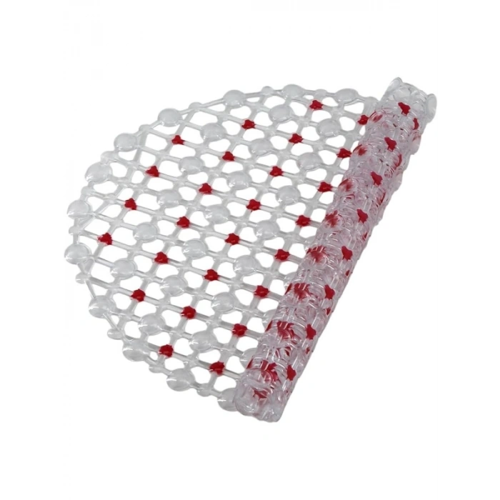 Vantuzlu Kaymaz Banyo Paspası - 63x35 cm