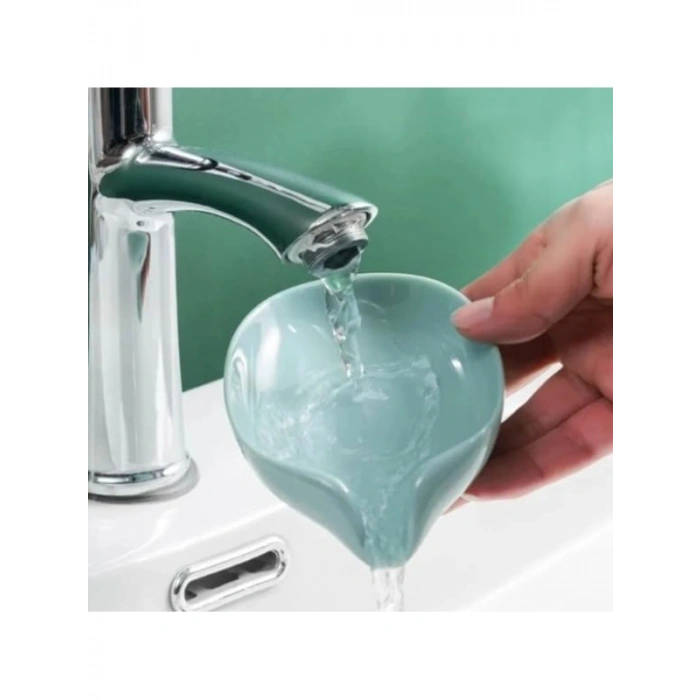 Vantuzlu Yaprak Tasarımlı Sabunluk