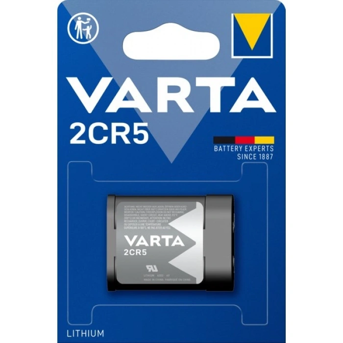 VARTA 2CR5 Lityum Tekli Pil