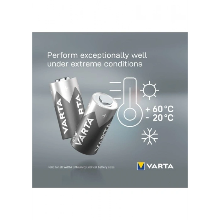 VARTA 2CR5 Lityum Tekli Pil