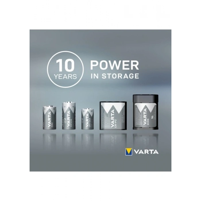 VARTA 2CR5 Lityum Tekli Pil