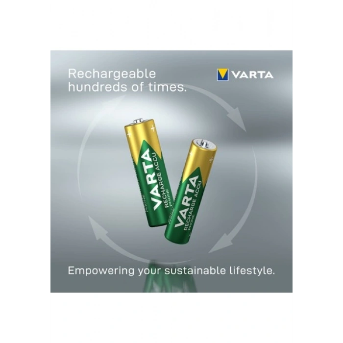 VARTA 550mAh AAA Şarj Edilebilir 2li Pil