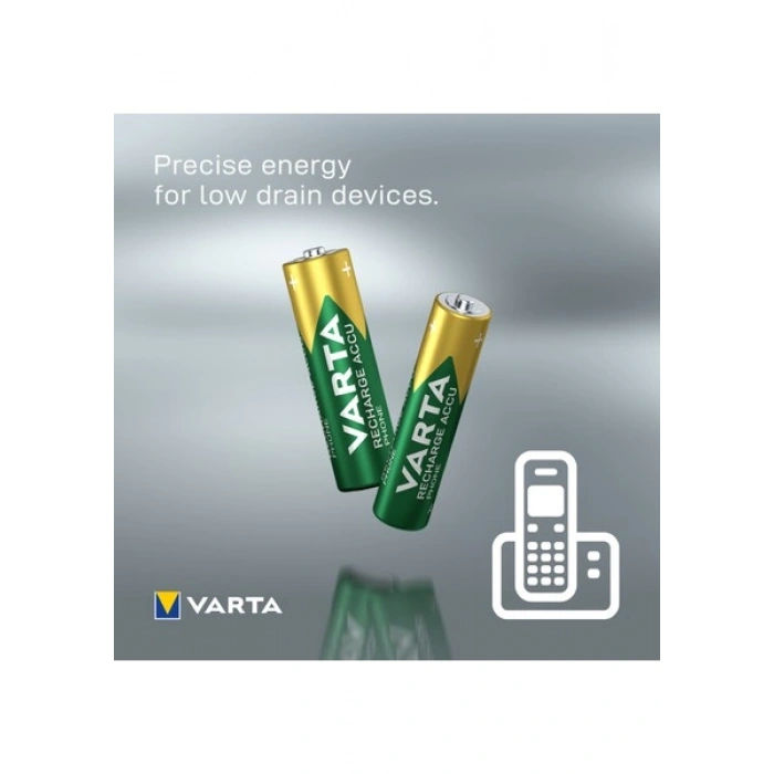VARTA 550mAh AAA Şarj Edilebilir 2li Pil