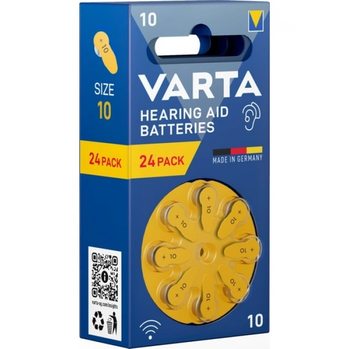 Varta Kulaklık Pili 10 24lü