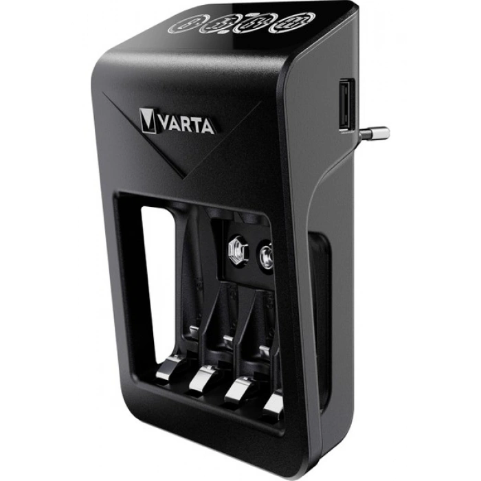 VARTA LCD Plug Şarj Cihazı +4 adet 2100mAh AA Şarj Edilebilir Pil
