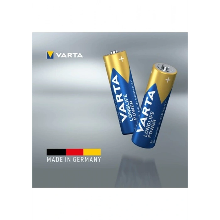 VARTA Longlife Power AA Alkalin kalem pil 16lI paket