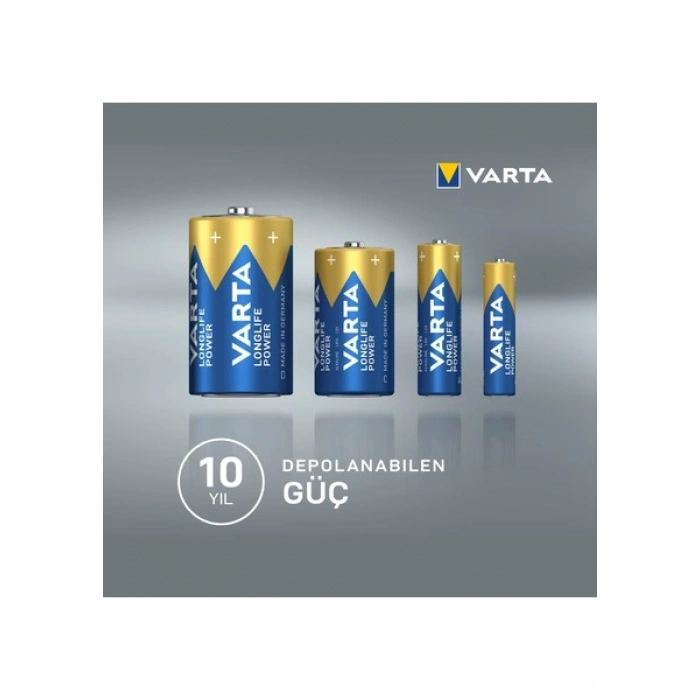 VARTA Longlife Power AAA Alkalin kalem pil 8li paket