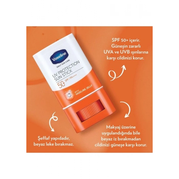 Vaseline Günlük Güneş Koruyucu Stick Spf 50+ 15 gr