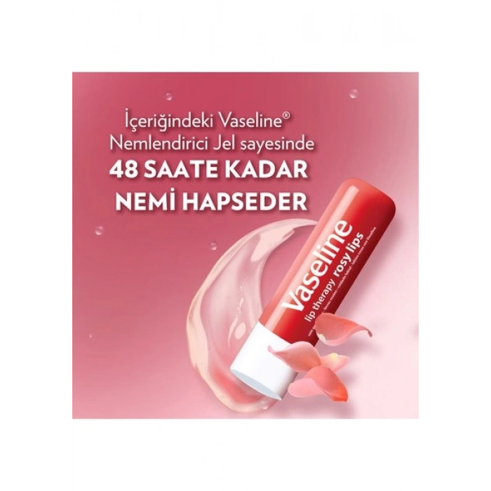 Vaseline Lip Therapy Dudak Bakım Kremi Rosy Lips 4.8 gr