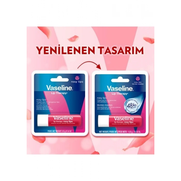 Vaseline Lip Therapy Dudak Bakım Kremi Rosy Lips 4.8 gr