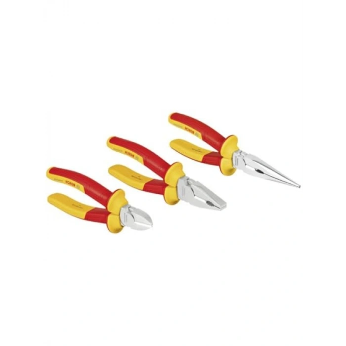 VDE Sertifikalı 3 Parça Pense Seti