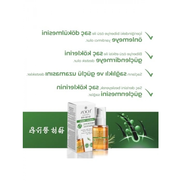 Vegan Biberiye Saç Bakım Serumu 50 ml