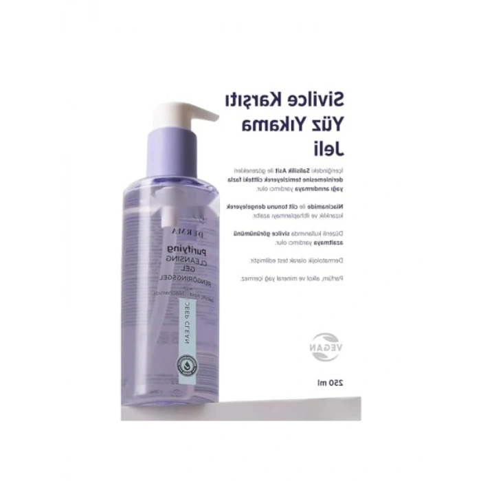 Vegan Dostu Sivilce Karşıtı Yüz Yıkama Jeli, 250 ml