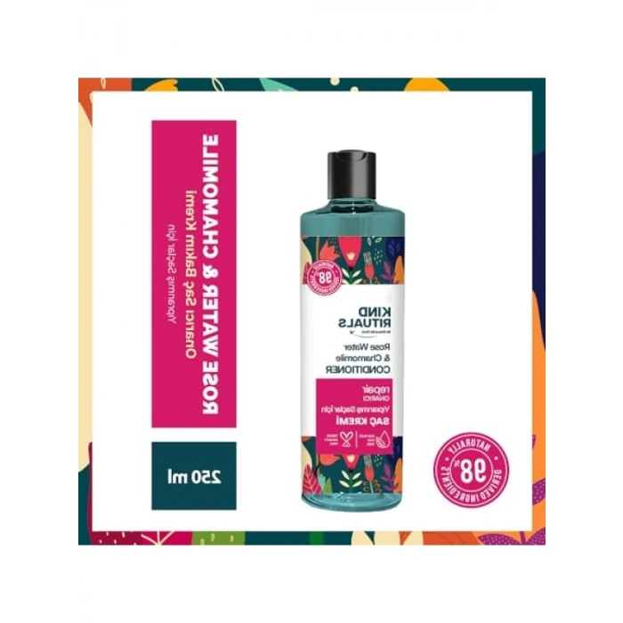 Vegan Saç Kremi - 250ml Papatya ve Gül Suyu