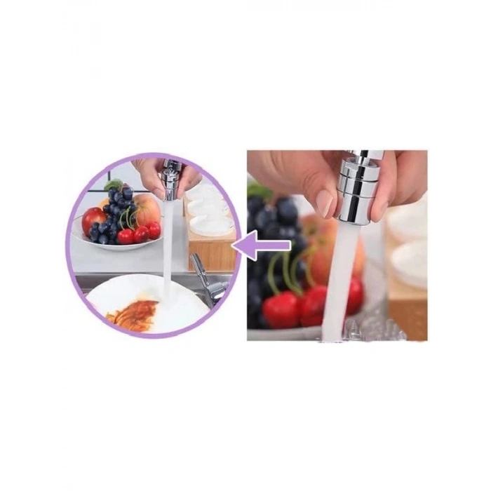 Venita Pirinç 360° Oynar Başlıklı Mutfak Evye Bataryası