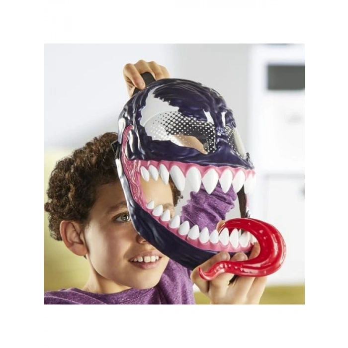 Venom Tasarımlı Çocuk Maskesi ile Süper Kahraman Eğlencesi