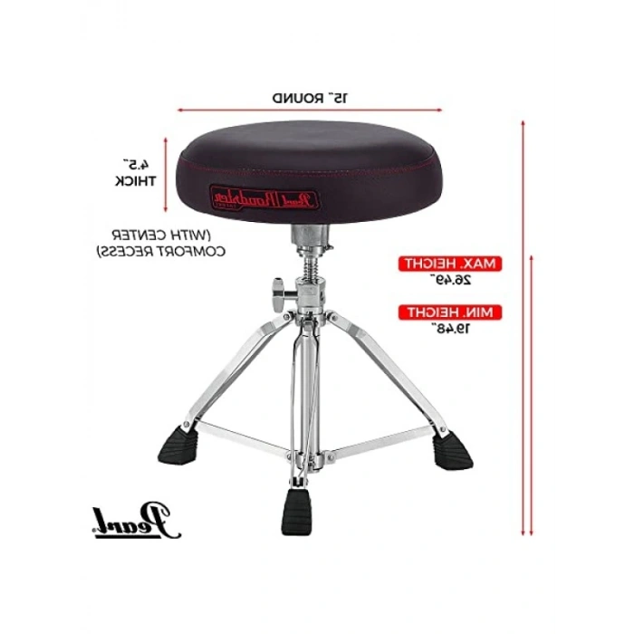 Vented Round Seat Tipi Davul Taburesi - Rahat ve Kullanışlı