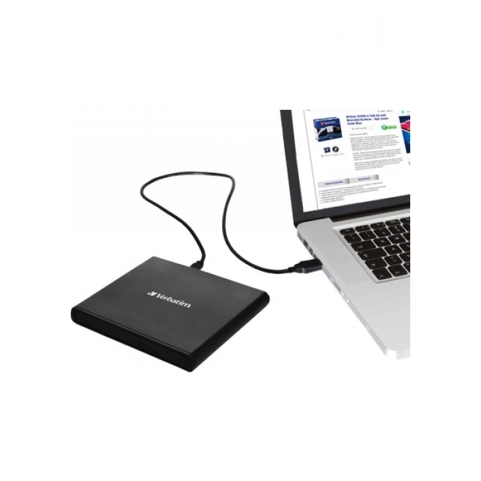 Verbatim Harici DVD Yazıcı USB 2.0 Siyah