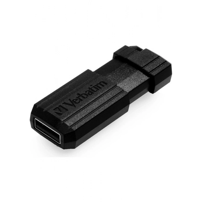 Verbatim PinStripe 64GB USB 2.0 Çek-İt Kızak Özellikli Flash Bellek - 49065