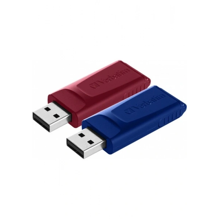 Verbatim Slider 2 li USB Paketi (32GBX2) Flash Bellek - 49327