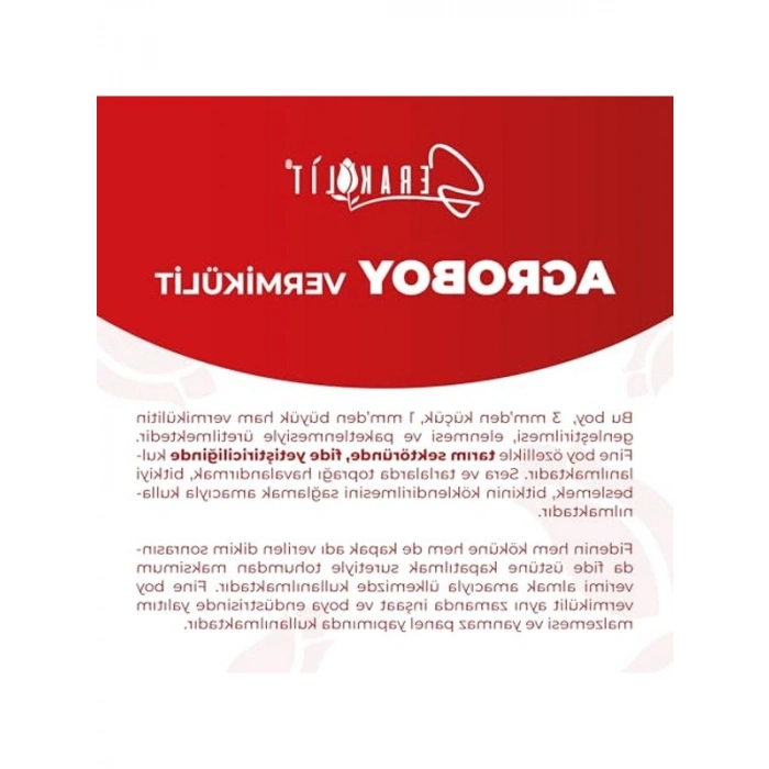 Vermikülit 100 Litre, Serakülit Türü, Bitki Yetiştirme İçin