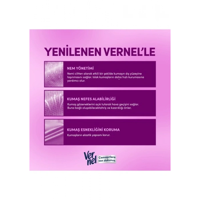 Vernel Max Konsantre Çamaşır Yumuşatıcısı 1440ML (60 Yıkama) Orkide