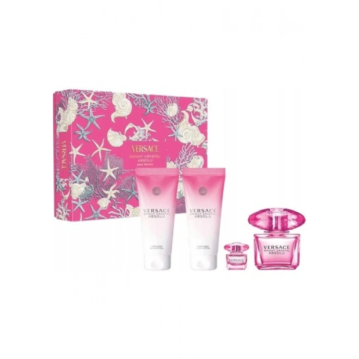 Versace Brıght Crystal 90ML Edt SG100+BL100 Set 25