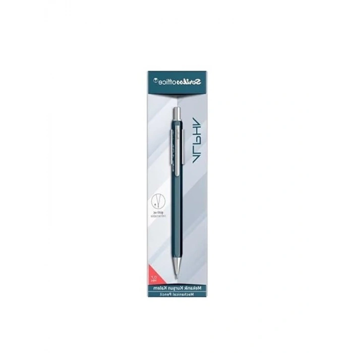 Versatil Kalem, 0.7 mm Kalınlıkta Mavi Renk, Şeffaf Ambalajda