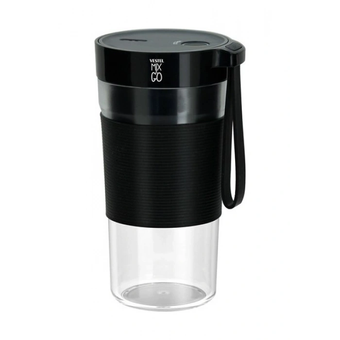 Vestel Mıx&go Sarj Edilebilir Siyah Blender