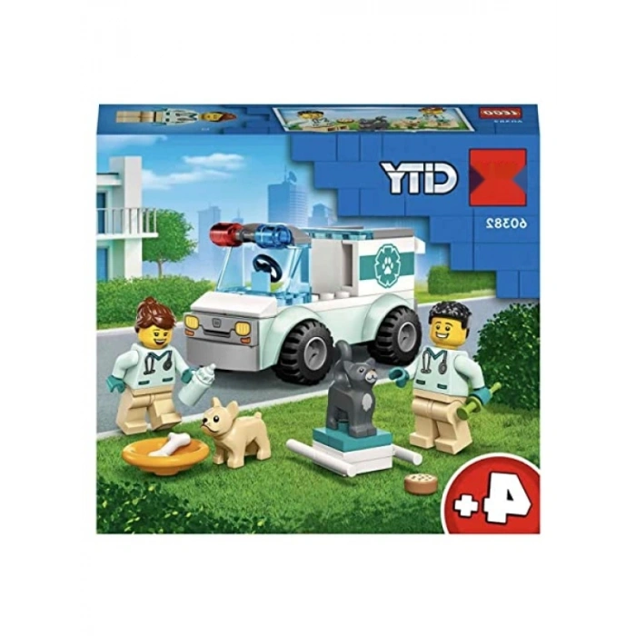 Veteriner Kurtarma Aracı Yapım Seti (58 Parça)