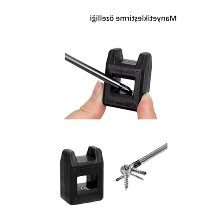 Vida Tutma Aracı, Manyetik Tornavida Ucu ile Demagnetizer Cihazı