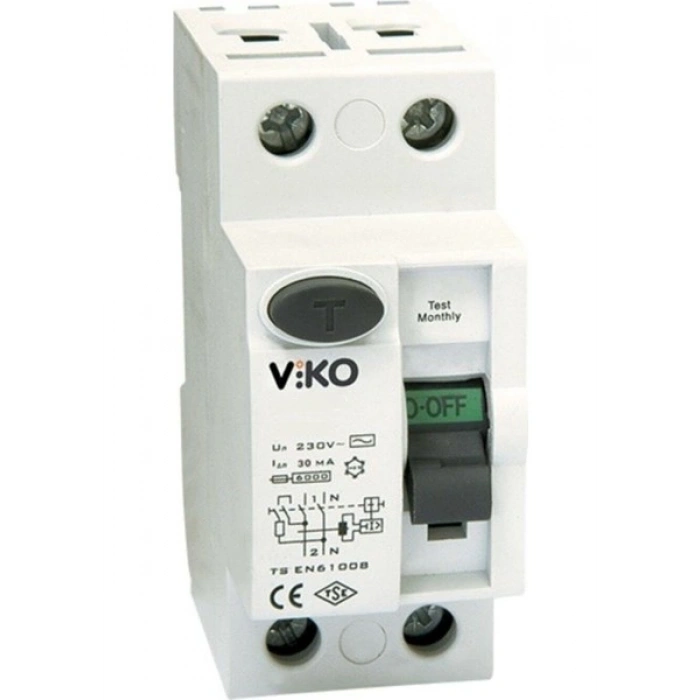Viko 2x40a 30ma Kaçak Akım Koruma Rölesi Vtr2-4030