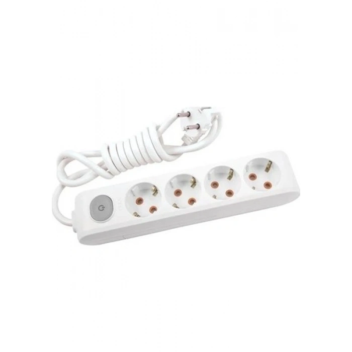 Viko Multi-Let Vm43 4lü 3mt Priz Topraklı Kablolu (90113403)
