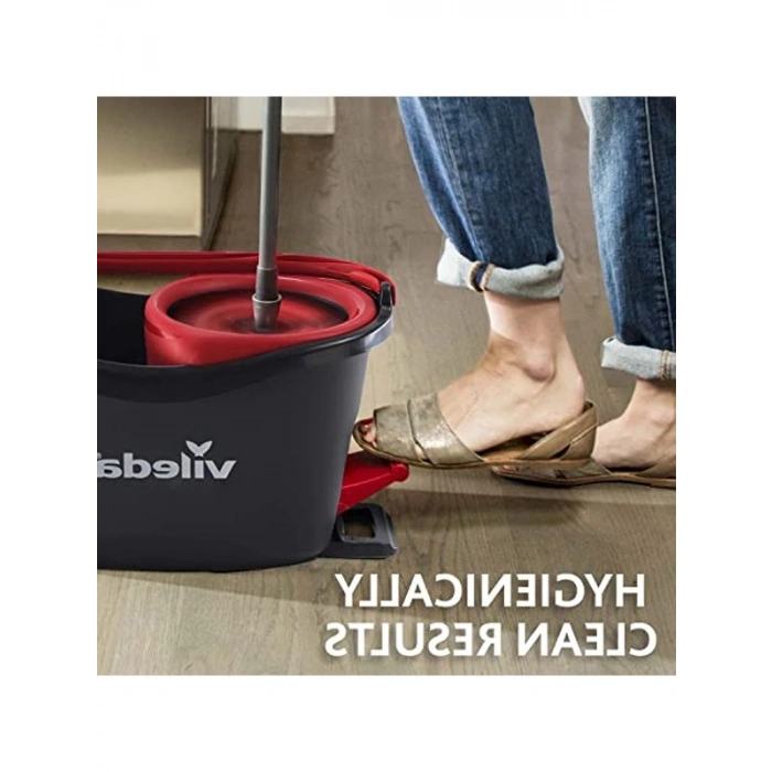 Mikrofiber Mop Yedek Başlık Seti, 2 Adet Beyaz Renkli